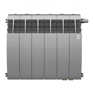 Радиатор биметаллический Royal Thermo BiLiner Silver Satin VDR 350 x 87 6 секц. (нижн. подкл.)