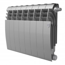 Радиатор биметаллический Royal Thermo BiLiner Silver Satin VDR 350 x 87 8 секц. (нижн. подкл.)