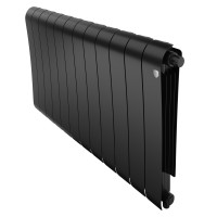 Дизайн-радиатор бимет. Royal Thermo Infinity Noir Sable VDR 500 x 100 - 12 секц.(нижн. подкл.)