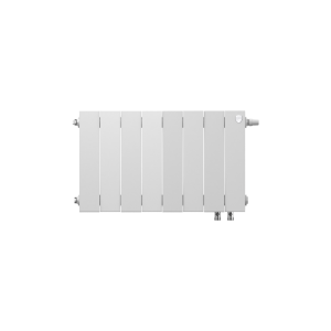 Радиатор биметаллический Royal Thermo PianoForte Bianco Traffico VDR 300 x 100 8 секц. секций (нижнее подключение)