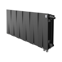 Дизайн-радиатор бимет. Royal Thermo PianoForte Noir Sable VDR 300 x 100 12 секц. (нижн. подкл.)