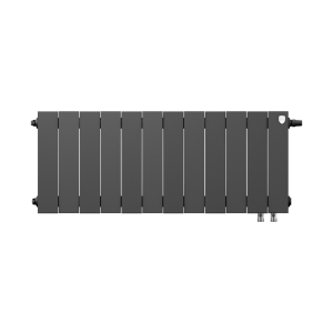 Радиатор биметаллический Royal Thermo PianoForte Noir Sable VDR 300 x 100 12 секц. (нижн. подкл.)