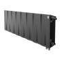 Радиатор биметаллический Royal Thermo PianoForte Noir Sable VDR 300 x 100 16 секц. (нижн. подкл.)