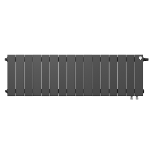 Радиатор биметаллический Royal Thermo PianoForte Noir Sable VDR 300 x 100 16 секц. (нижн. подкл.)