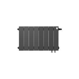 Радиатор биметаллический Royal Thermo PianoForte Noir Sable VDR 300 x 100 8 секц. (нижн. подкл.)