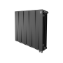 Радиатор биметаллический Royal Thermo PianoForte Noir Sable VDR 500 x 100 10 секц. (нижн. подкл.)