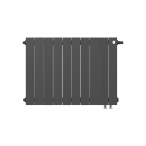 Радиатор биметаллический Royal Thermo PianoForte Noir Sable VDR 500 x 100 10 секц. (нижн. подкл.)