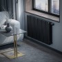 Радиатор биметаллический Royal Thermo PianoForte Noir Sable VDR 500 x 100 12 секц. (нижн. подкл.)