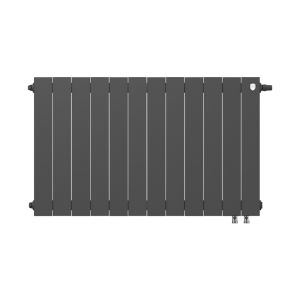 Радиатор биметаллический Royal Thermo PianoForte Noir Sable VDR 500 x 100 12 секц. (нижн. подкл.)
