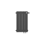 Радиатор биметаллический Royal Thermo PianoForte Noir Sable VDR 500 x 100 4 секц. (нижн. подкл.)