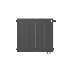 Радиатор биметаллический Royal Thermo PianoForte Noir Sable VDR 500 x 100 8 секц. (нижн. подкл.)