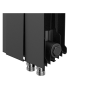 Радиатор биметаллический Royal Thermo PianoForte Noir Sable VDR 500 x 100 12 секц. (нижн. подкл.)