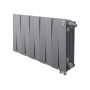 Радиатор биметаллический Royal Thermo PianoForte Silver Satin VDR 300 x 100 10 секц. (нижн. подкл.)