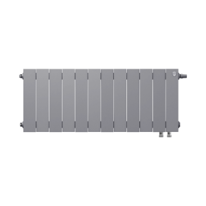 Радиатор биметаллический Royal Thermo PianoForte Silver Satin VDR 300 x 100 12 секц. (нижн. подкл.)