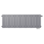 Радиатор биметаллический Royal Thermo PianoForte Silver Satin VDR 300 x 100 14 секц. (нижн. подкл.)