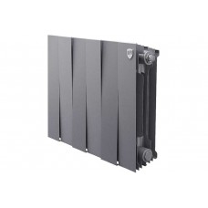 Радиатор биметаллический Royal Thermo PianoForte Silver Satin VDR 300 x 100 6 секц. (нижн. подкл.)