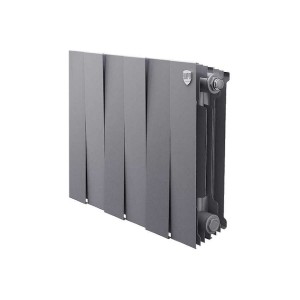 Радиатор биметаллический Royal Thermo PianoForte Silver Satin VDR 300 x 100 6 секц. (нижн. подкл.)