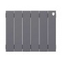 Радиатор биметаллический Royal Thermo PianoForte Silver Satin VDR 300 x 100 6 секц. (нижн. подкл.)