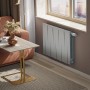 Радиатор биметаллический Royal Thermo PianoForte Silver Satin VDR 500 x 100 10 секц. (нижн. подкл.)