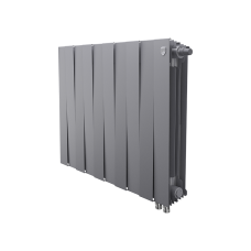 Радиатор биметаллический Royal Thermo PianoForte Silver Satin VDR 500 x 100 10 секц. (нижн. подкл.)