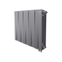 Радиатор биметаллический Royal Thermo PianoForte Silver Satin VDR 500 x 100 10 секц. (нижн. подкл.)