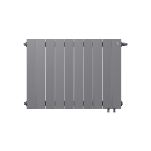 Радиатор биметаллический Royal Thermo PianoForte Silver Satin VDR 500 x 100 10 секц. (нижн. подкл.)