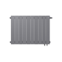 Радиатор биметаллический Royal Thermo PianoForte Silver Satin VDR 500 x 100 10 секц. (нижн. подкл.)