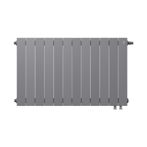 Радиатор биметаллический Royal Thermo PianoForte Silver Satin VDR 500 x 100 12 секц. (нижн. подкл.)