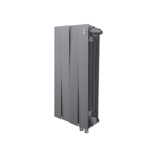 Радиатор биметаллический Royal Thermo PianoForte Silver Satin VDR 500 x 100 4 секц. (нижн. подкл.)