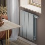 Радиатор биметаллический Royal Thermo PianoForte Silver Satin VDR 500 x 100 6 секц. (нижн. подкл.)