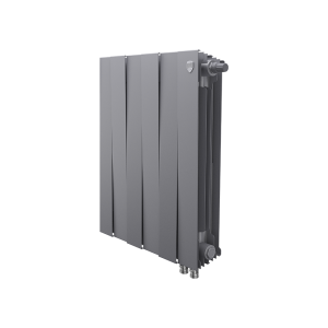 Радиатор биметаллический Royal Thermo PianoForte Silver Satin VDR 500 x 100 6 секц. (нижн. подкл.)