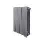 Радиатор биметаллический Royal Thermo PianoForte Silver Satin VDR 500 x 100 6 секц. (нижн. подкл.)