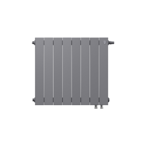 Радиатор биметаллический Royal Thermo PianoForte Silver Satin VDR 500 x 100 8 секц. (нижн. подкл.)