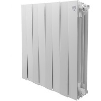 Дизайн-радиатор бимет. Royal Thermo PianoForte Белый 500 x 100- 8 секц.
