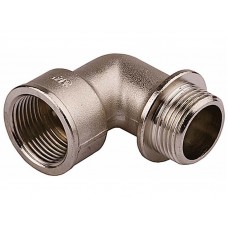 STOUT Угольник с упором НВ никелированный 1"