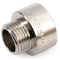 STOUT Переходник ВН никелированный 1"1/2x1/2"