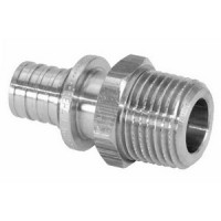 Соединитель РЕХАУ Therm S лат.оцинк. 17х1/2" нар.