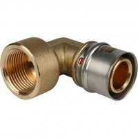 STOUT Угольник-переходник с внутренней резьбой 1/2"х16 прессовой