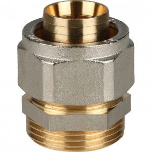 STOUT Переходник с наружной резьбой 3/4"х16 винтовой