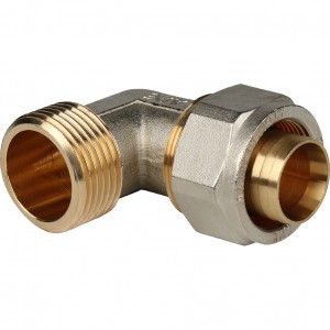 STOUT Угольник-переходник с наружной резьбой 1"x26 винтовой